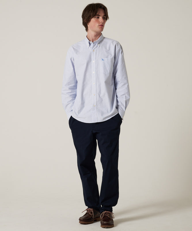 【予約】オックス ストライプ/チェック ボタンダウンシャツ/OX STRIPE/CHK BD SHIRT