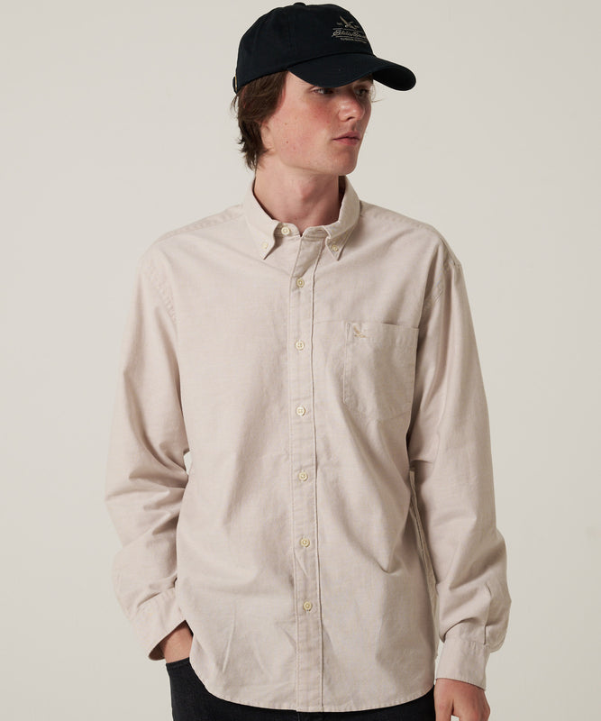オックスフォード 刺繡 ボタンダウンシャツ/OXFORD EMB BD SHIRTS