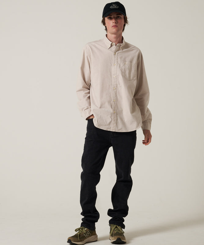 オックスフォード 刺繡 ボタンダウンシャツ/OXFORD EMB BD SHIRTS