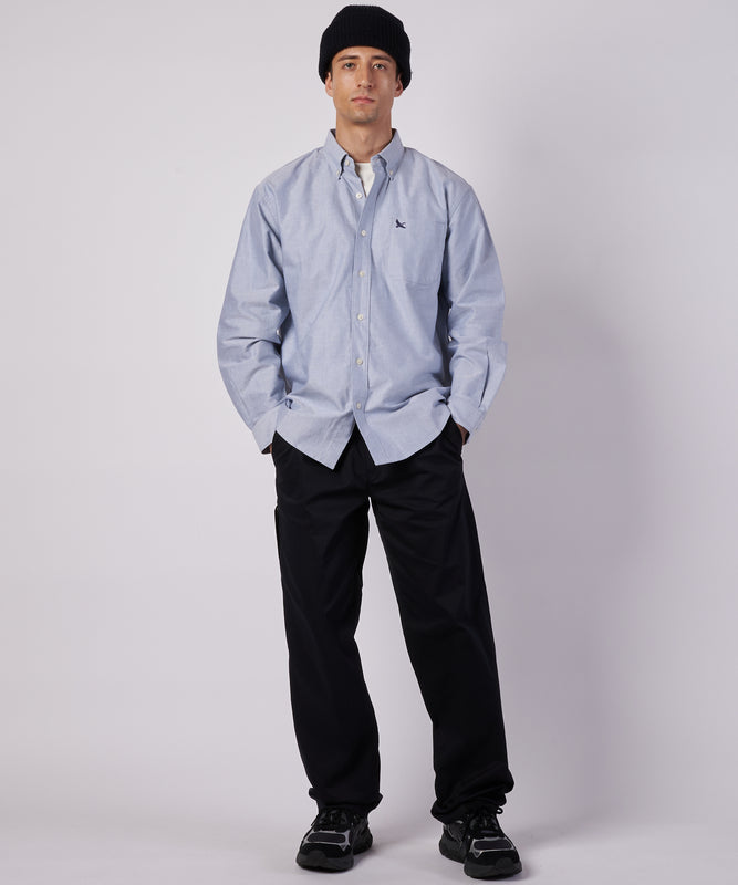 オックスフォード 刺繡 ボタンダウンシャツ/OXFORD EMB BD SHIRTS