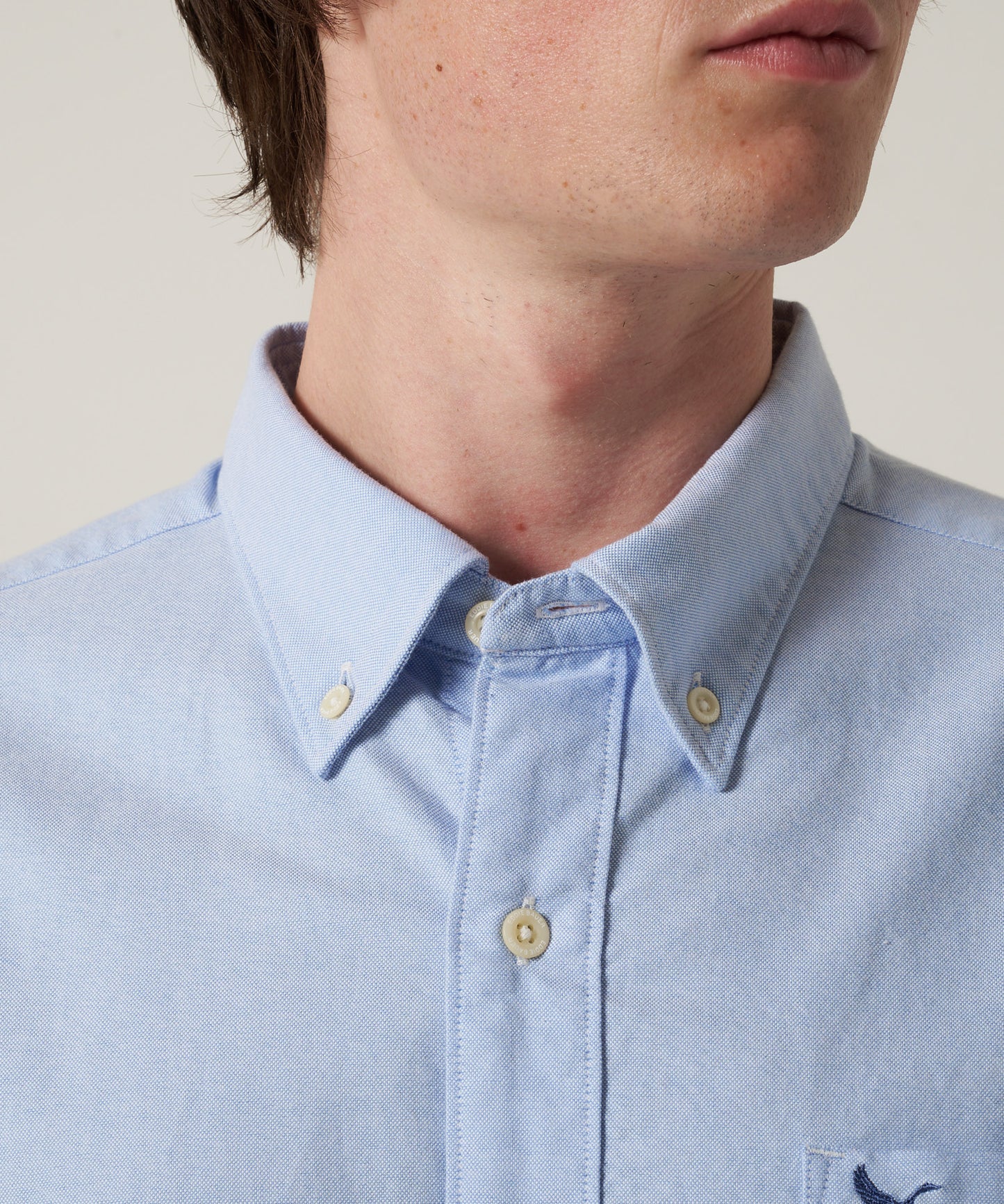 オックスフォード 刺繡 ボタンダウンシャツ/OXFORD EMB BD SHIRTS