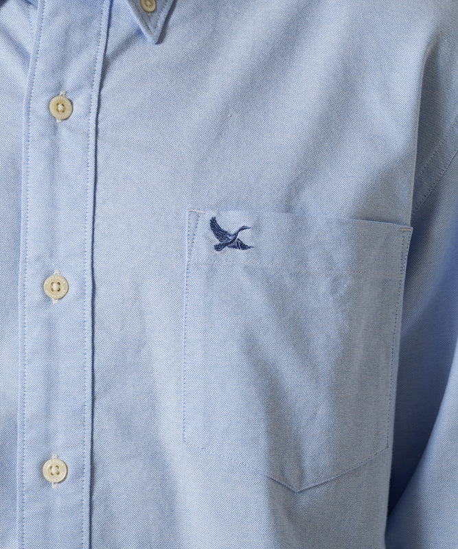 オックスフォード 刺繡 ボタンダウンシャツ/OXFORD EMB BD SHIRTS