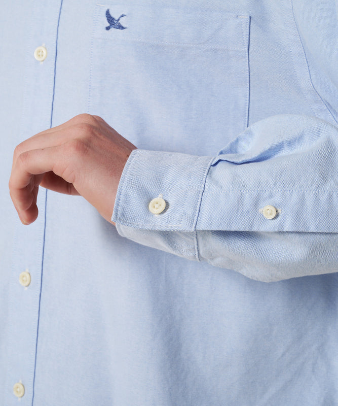 オックスフォード 刺繡 ボタンダウンシャツ/OXFORD EMB BD SHIRTS