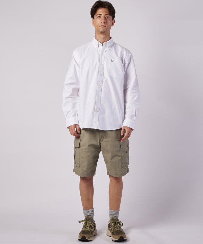 オックスフォード 刺繡 ボタンダウンシャツ/OXFORD EMB BD SHIRTS