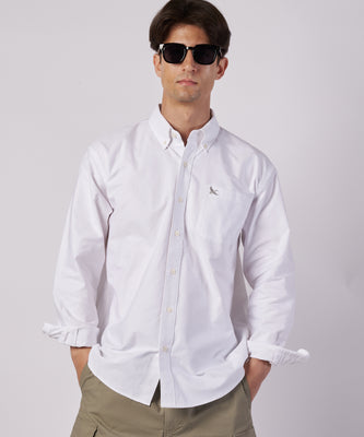 オックスフォード 刺繡 ボタンダウンシャツ/OXFORD EMB BD SHIRTS