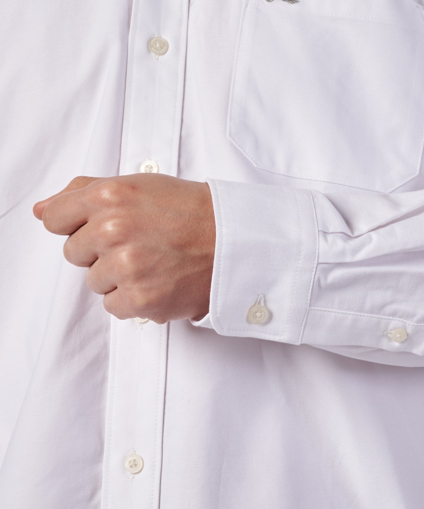 オックスフォード 刺繡 ボタンダウンシャツ/OXFORD EMB BD SHIRTS