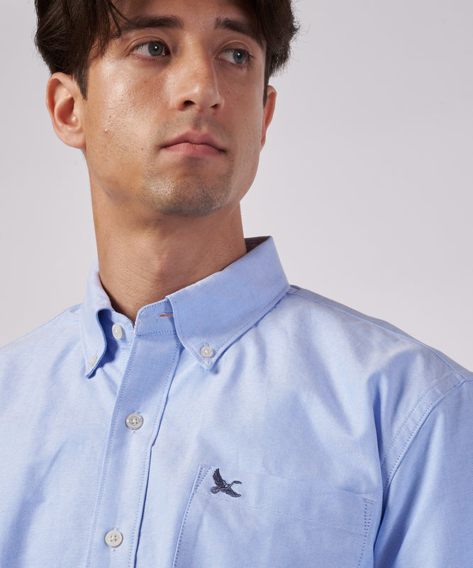 オックスフォード 刺繡 ボタンダウンシャツ/OXFORD EMB BD SHIRTS