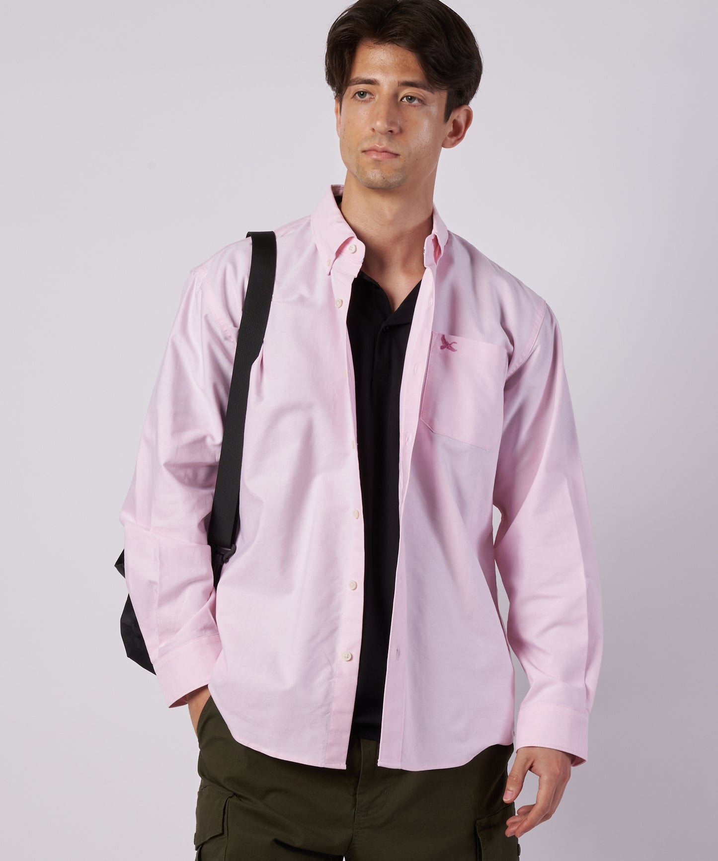 オックスフォード 刺繡 ボタンダウンシャツ/OXFORD EMB BD SHIRTS