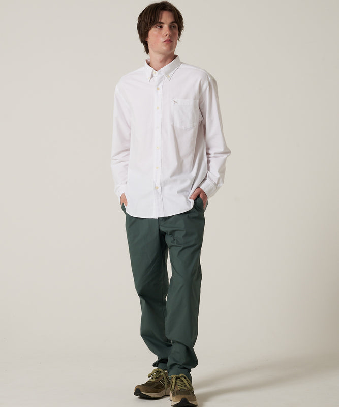 オックスフォード 刺繡 ボタンダウンシャツ/OXFORD EMB BD SHIRTS