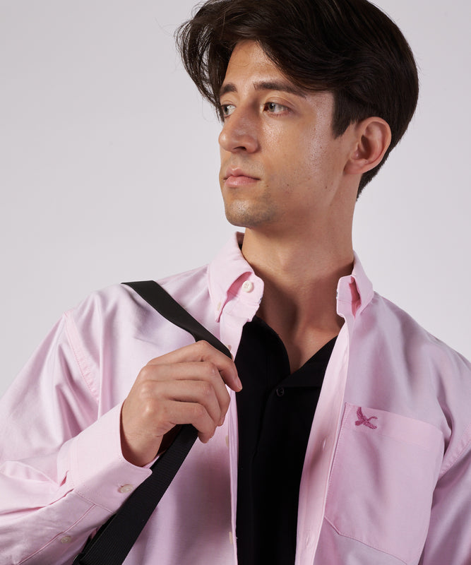 オックスフォード 刺繡 ボタンダウンシャツ/OXFORD EMB BD SHIRTS