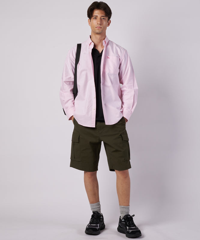 オックスフォード 刺繡 ボタンダウンシャツ/OXFORD EMB BD SHIRTS