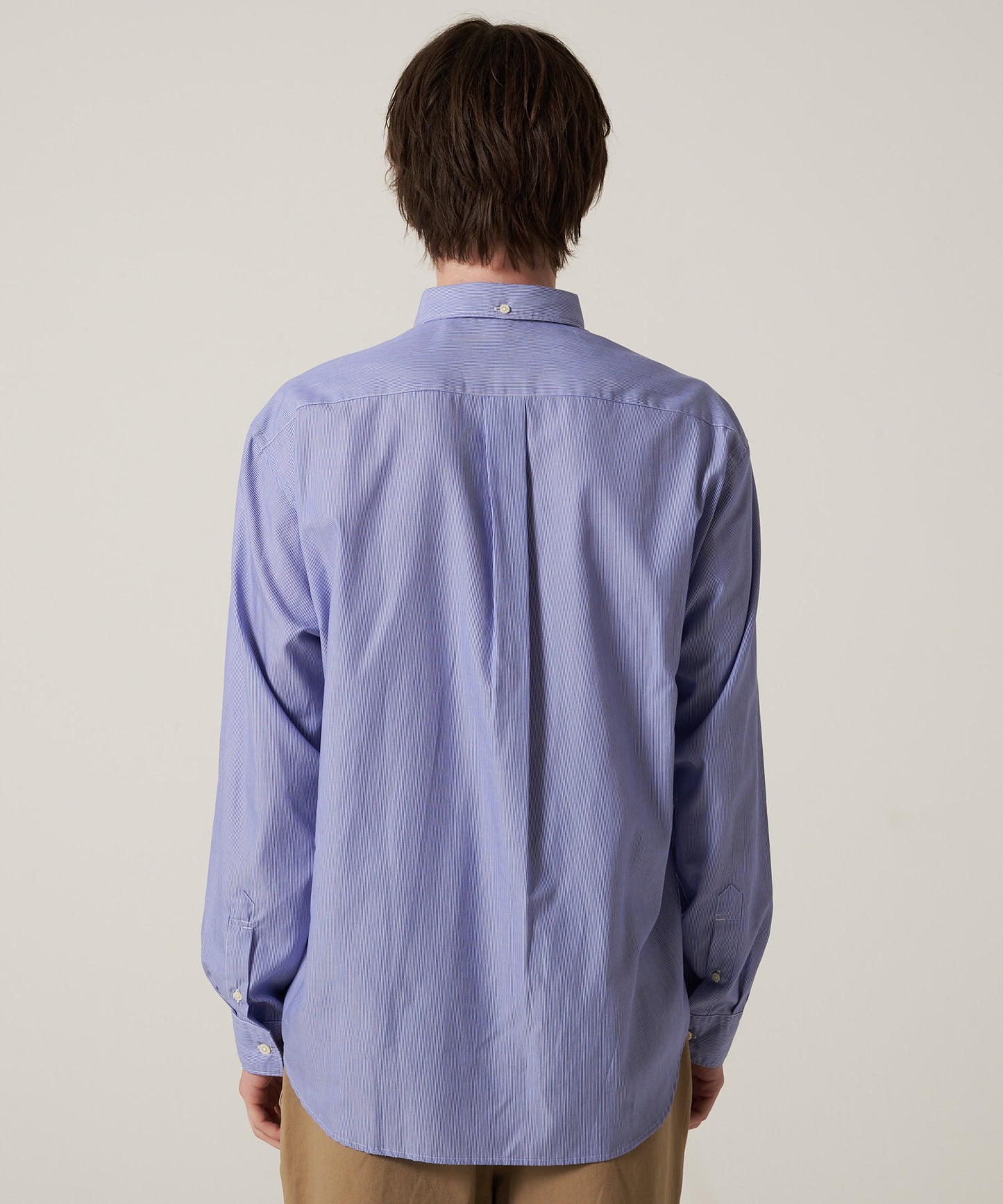 ブロード ストライプ 刺繡シャツ/BROAD STRIPE EMB SHIRTS