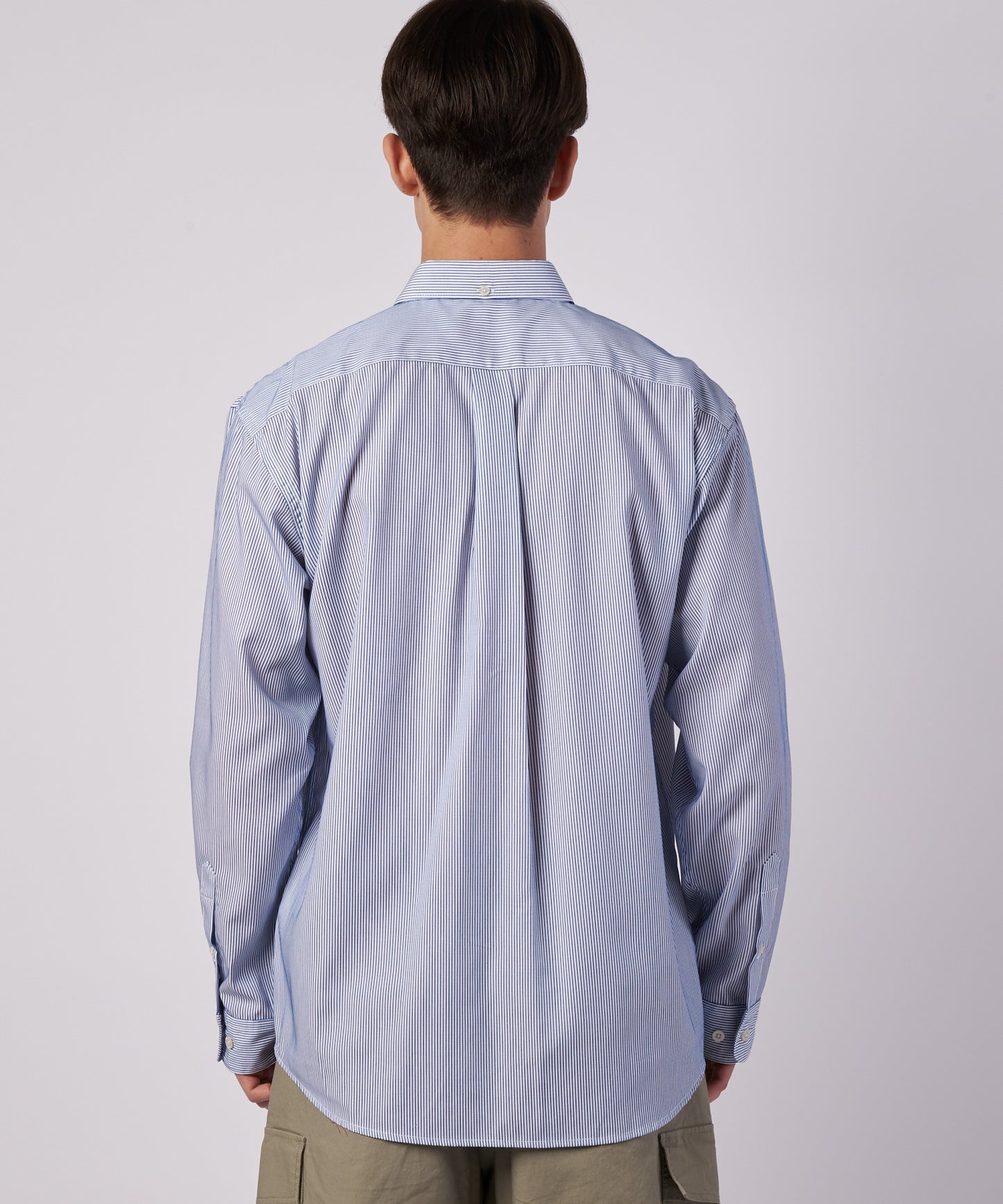 ブロード ストライプ 刺繡シャツ/BROAD STRIPE EMB SHIRTS