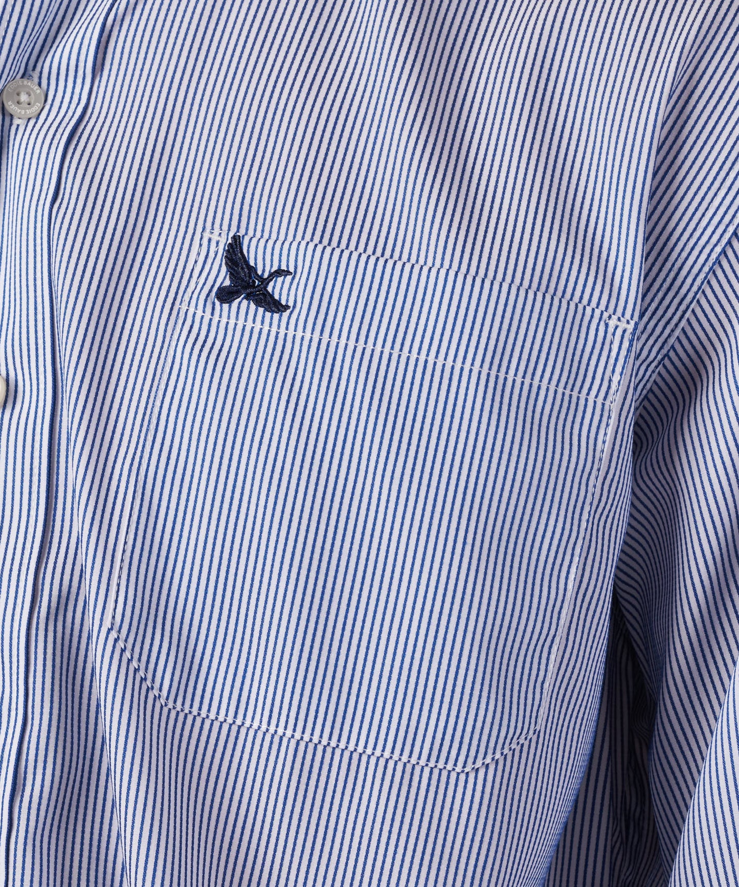 ブロード ストライプ 刺繡シャツ/BROAD STRIPE EMB SHIRTS