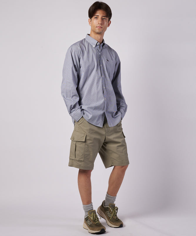 ブロード チェック 刺繡シャツ/BROAD CHECK EMB SHIRT