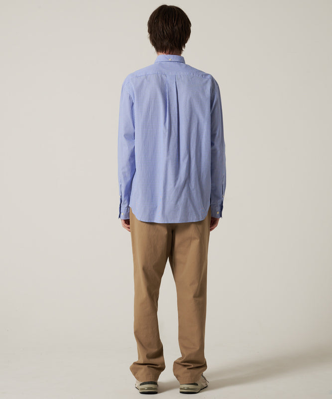 ブロード チェック 刺繡シャツ/BROAD CHECK EMB SHIRT