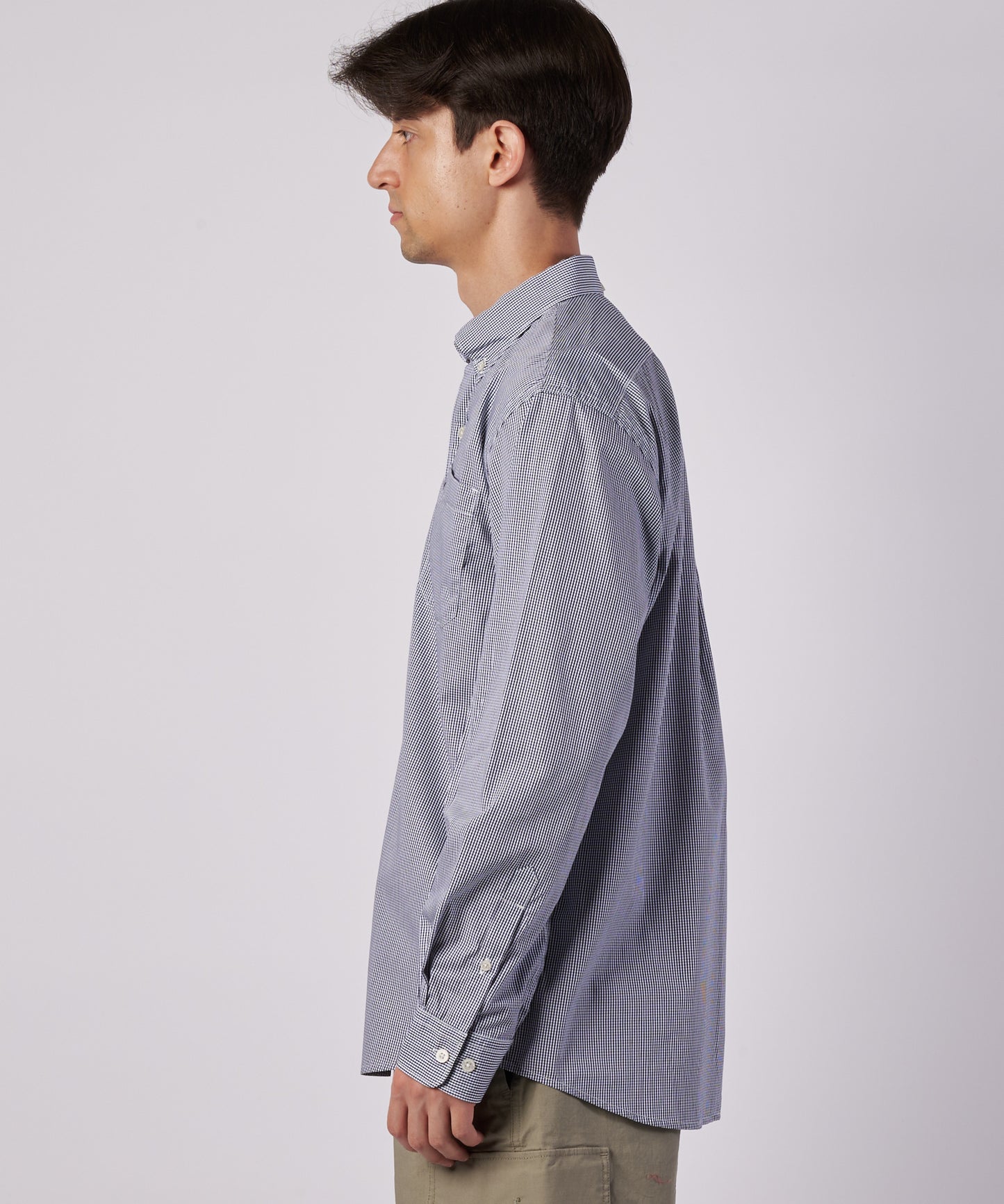 ブロード チェック 刺繡シャツ/BROAD CHECK EMB SHIRT
