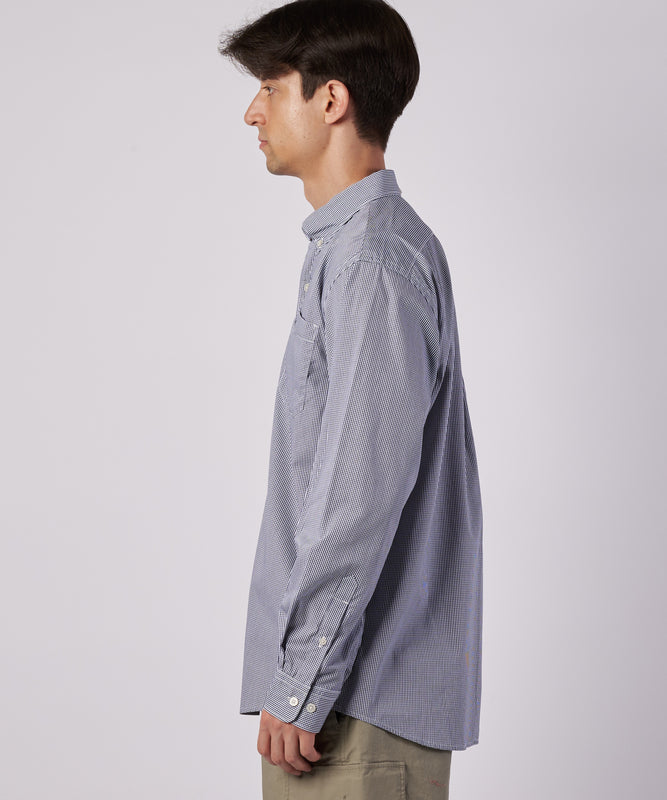 ブロード チェック 刺繡シャツ/BROAD CHECK EMB SHIRT