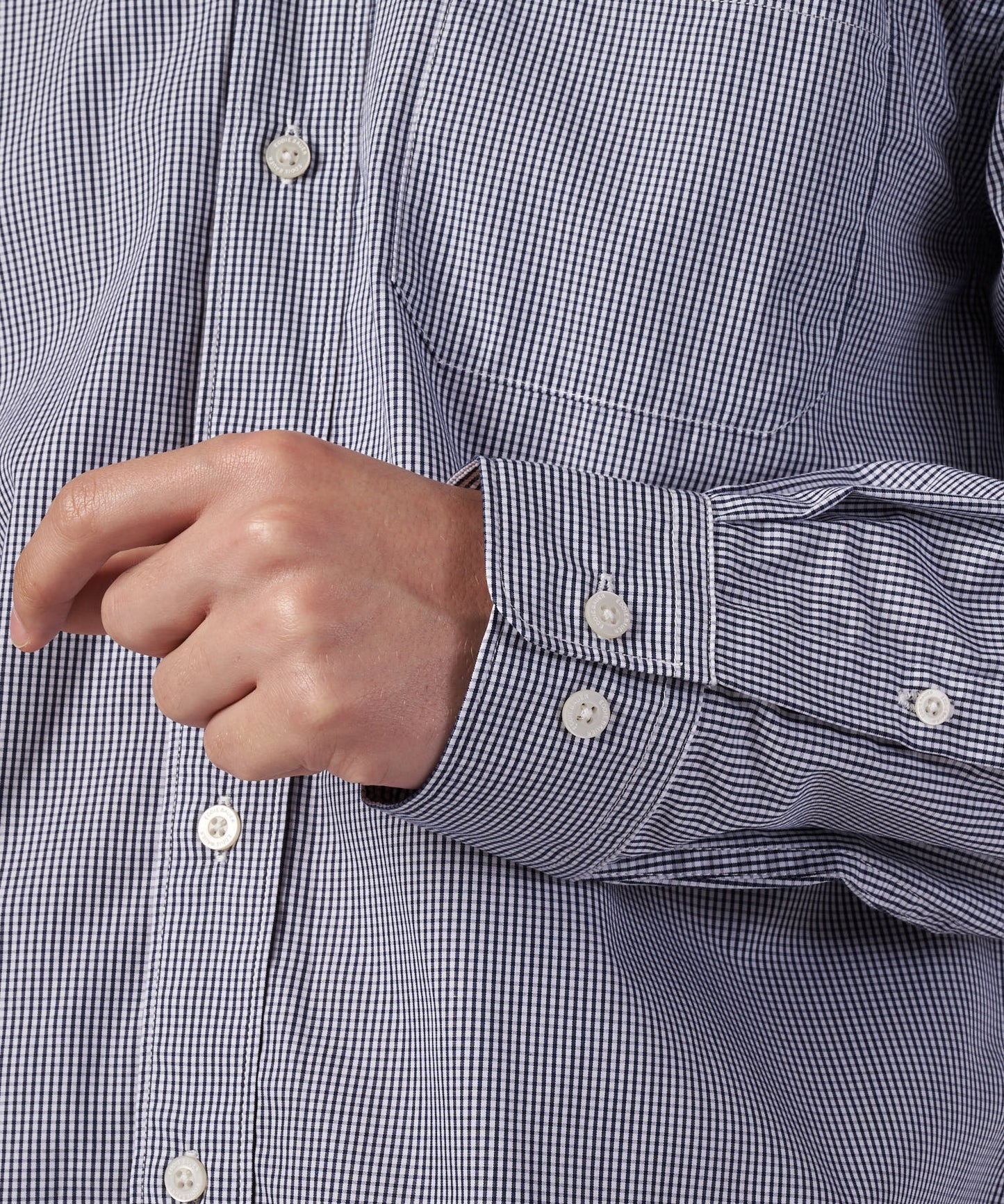 ブロード チェック 刺繡シャツ/BROAD CHECK EMB SHIRT