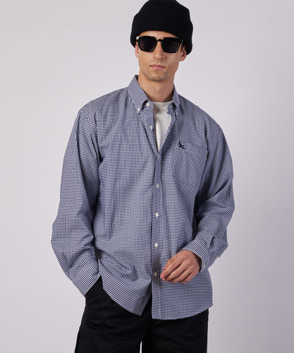 ブロード チェック 刺繡シャツ/BROAD CHECK EMB SHIRT