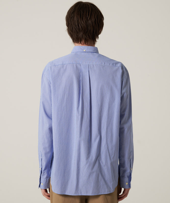 ブロード チェック 刺繡シャツ/BROAD CHECK EMB SHIRT