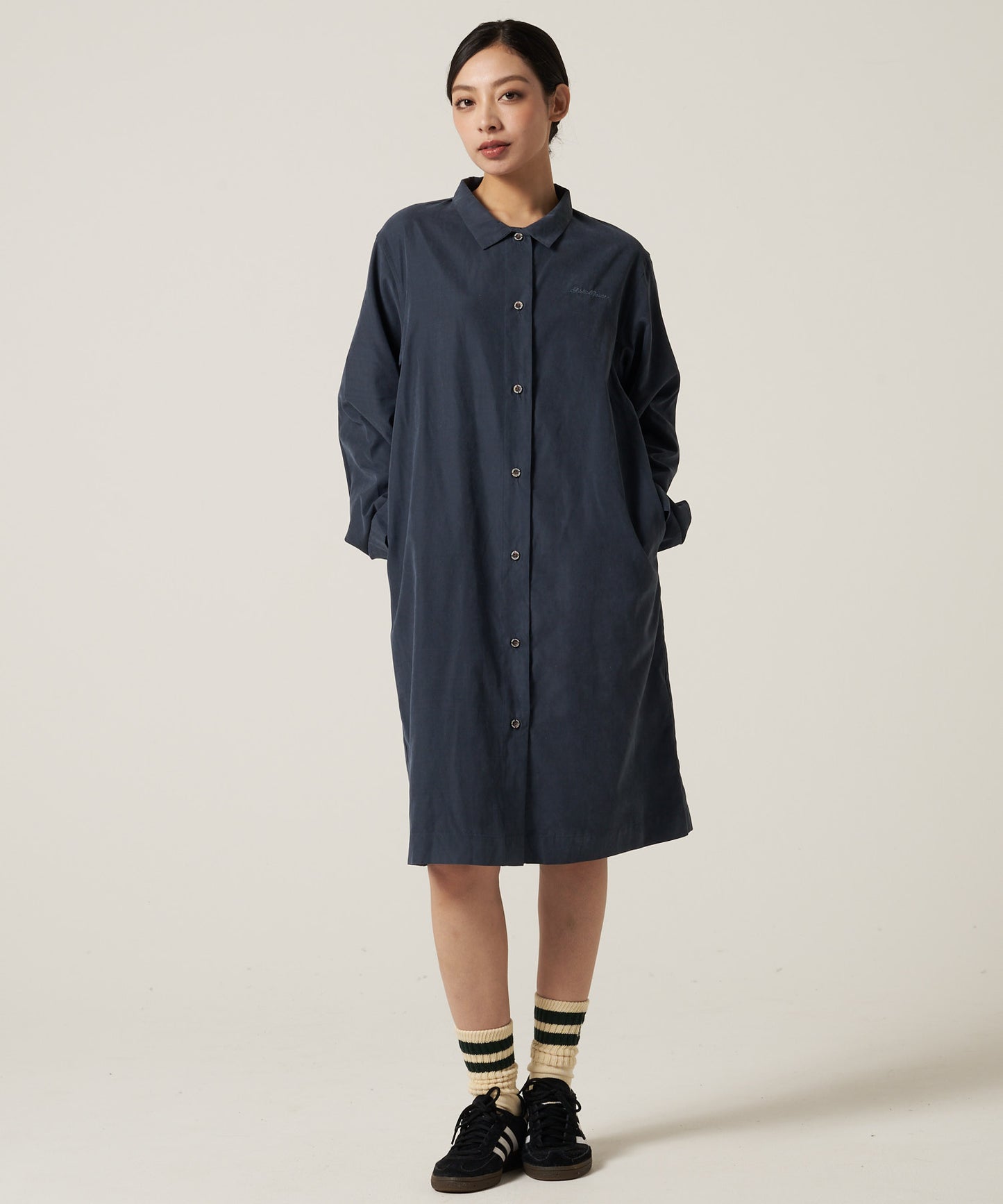 ユーティリティ シャツワンピース/UTILITY SHIRT DRESS