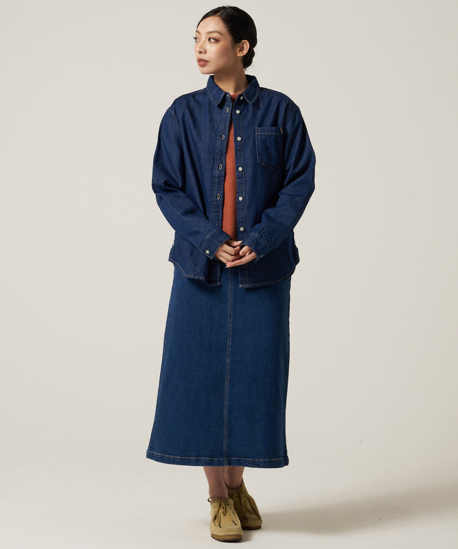 アドベンチャー 長袖デニムシャツ/LS ADVENTURER DENIM SHIRT