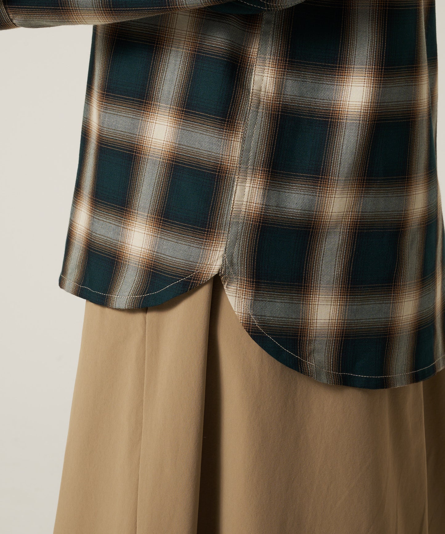 プレイド ツイル 長袖シャツ/LS PLAID TWILL SHIRT