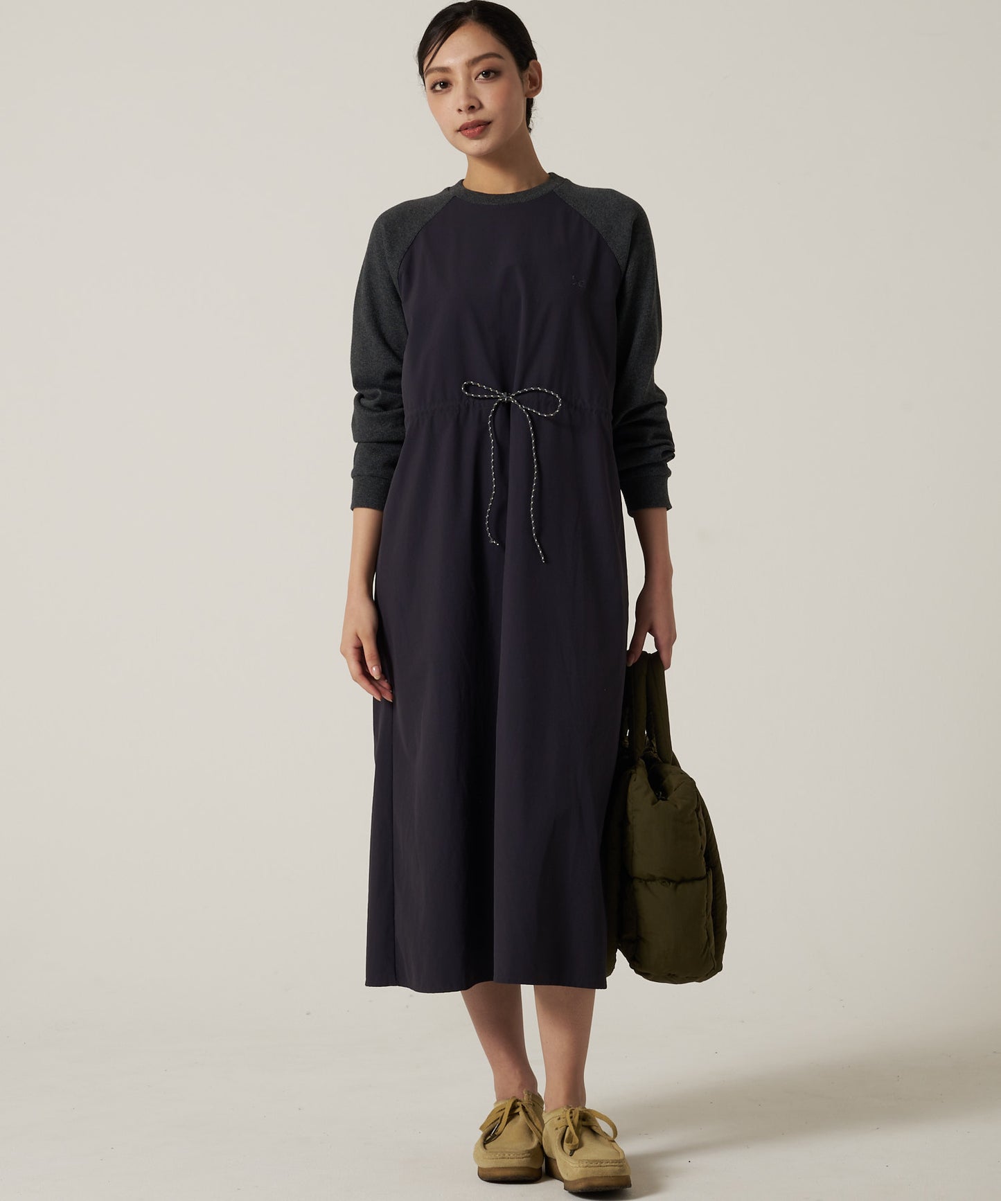 ドッキング デパーチャー ミディワンピース/DOCKING DEPARTURE MIDI DRESS