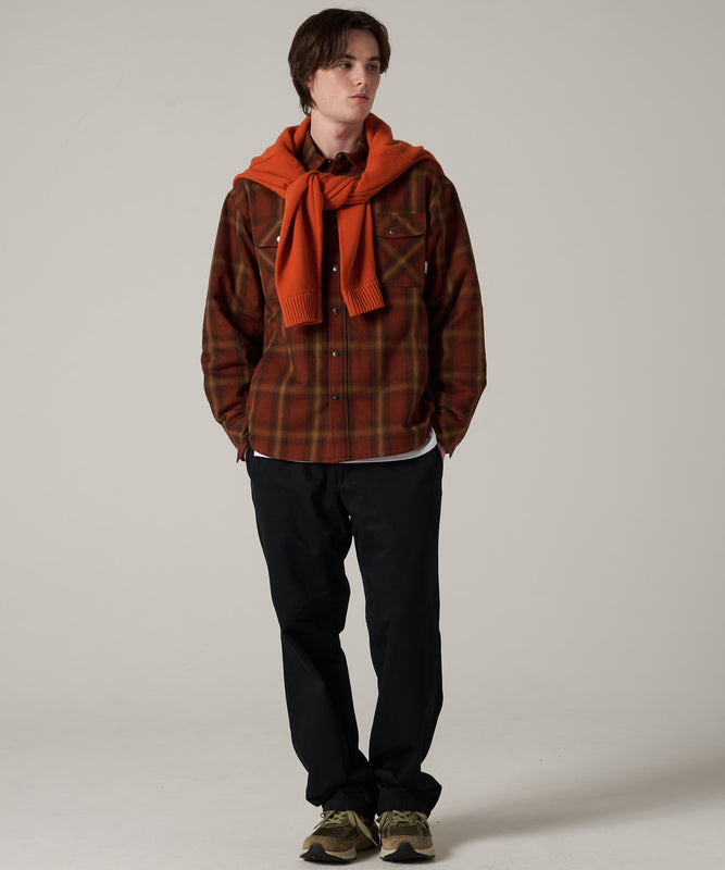 アドベンチャー 4S キルティングラインド 長袖フランネルシャツ /LS ADVENTURER 4S FLANNEL QUILTING LINED