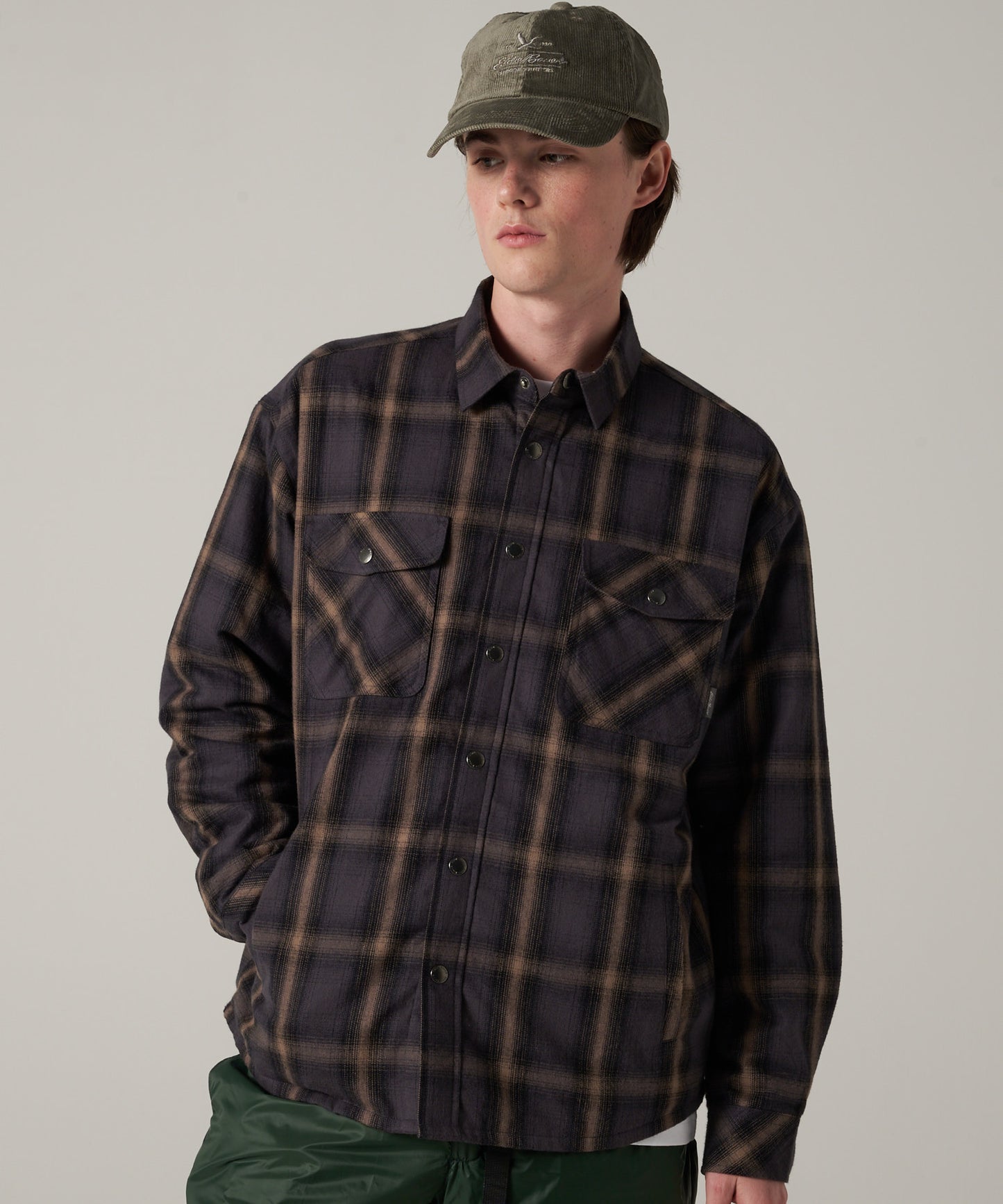 アドベンチャー 4S キルティングラインド 長袖フランネルシャツ /LS ADVENTURER 4S FLANNEL QUILTING LINED