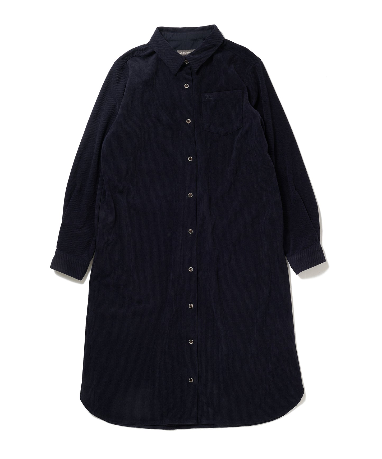 【2BUY対象】コーデュロイ シャツワンピース /CORDUROY SHIRT DRESS