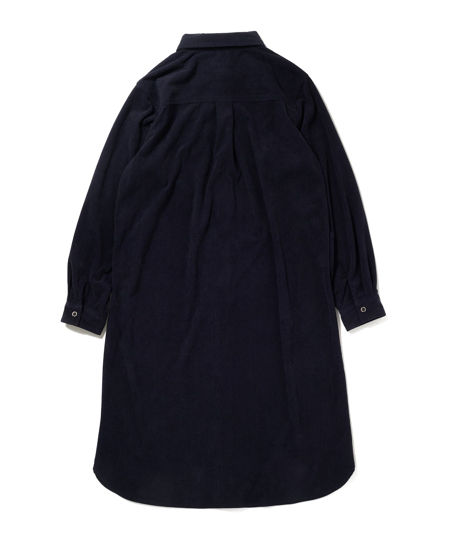 【2BUY対象】コーデュロイ シャツワンピース /CORDUROY SHIRT DRESS