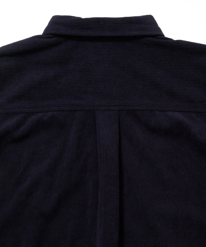 【2BUY対象】コーデュロイ シャツワンピース /CORDUROY SHIRT DRESS