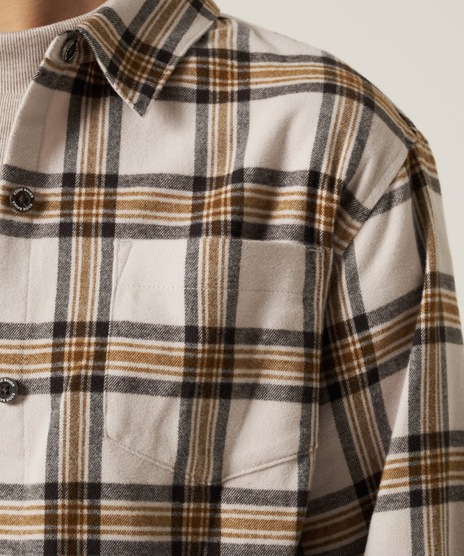 フィールド フレックス フランネルチェックシャツ/FIELD FLEX FLANNEL CHECK SHIRT