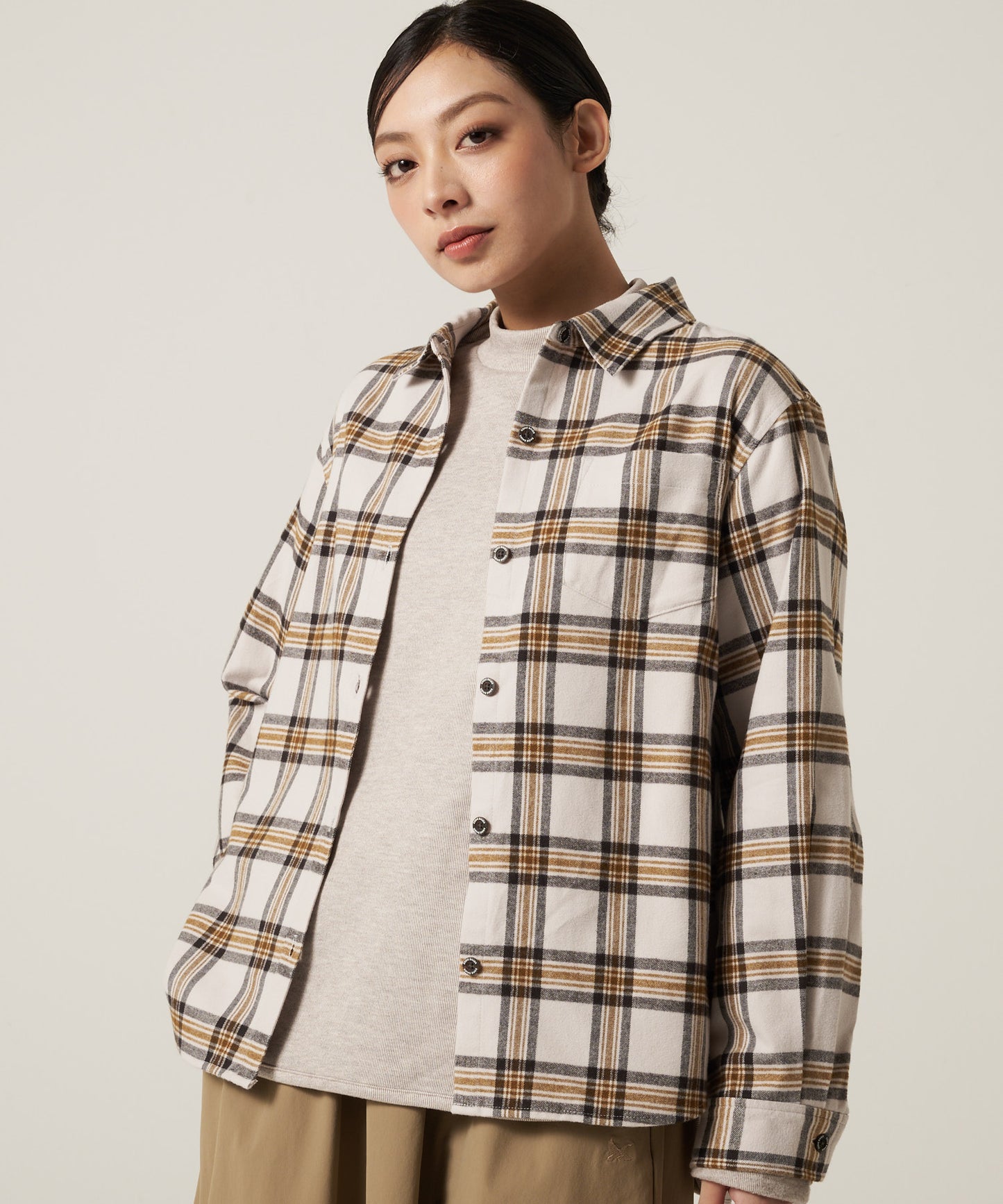 フィールド フレックス フランネルチェックシャツ/FIELD FLEX FLANNEL CHECK SHIRT