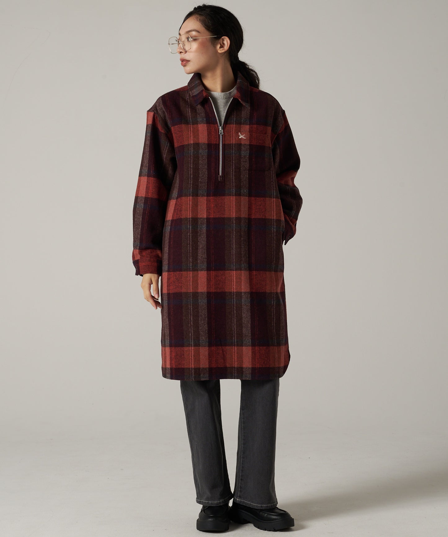 バラード フランネル ポップオーバー/BALLARD FLANNEL POPOVER